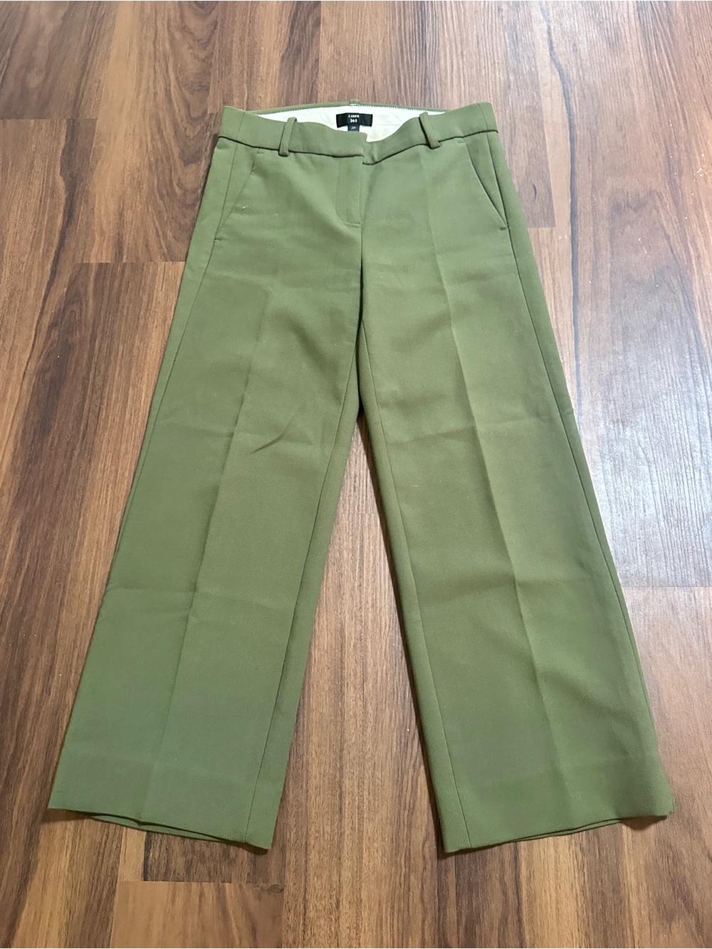 J. Crew Green Dress Trousers